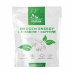 RawPowders L-Teaninas + kofeinas, 60 kapsulių