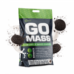 RawPowders Baltymai GO MASS GAINER, 5 kg (sausainių skonio)