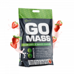 RawPowders Proteinas GO MASS GAINER, 5 kg (bra&scaron;kių skonio)