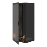 WILD FLAME CORNER 80X180 RIGHT kampinis biožidinys įmontuojamas