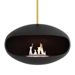 COCOON FIRES AERIS BLACK BRASS ROD biožidinys pakabinamas i&scaron; lubų