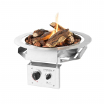 HAPPY COCOONING BUILT-IN BURNER ROUND įmontuojamas dujinis lauko židinys