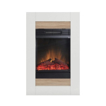 DIMPLEX SONO WHITE-OAK pastatomas elektrinis židinys su apdaila