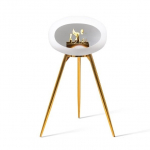 LE FEU GROUND WOOD 79 WHITE ROSE GOLD pastatomas biožidinys
