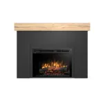 DIMPLEX AVEN BLACK-OAK 26 XHD pastatomas elektrinis židinys su apdaila