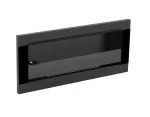 STALFLEX VELA 900x400 BLACK biožidinys įmontuojamas - pakabinamas