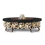 HETTA ROUND 155 CORTEN-MONUMENTAL malkinė lauko laužavietė