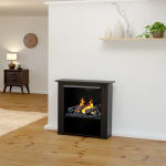 GLOW FIRE POSEIDON BLACK pastatomas vandens garų elektrinis židinys su &scaron;ildymo funkcija