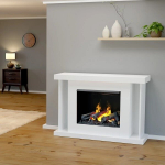GLOW FIRE ARES WHITE pastatomas vandens garų elektrinis židinys su &scaron;ildymo funkcija