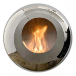 COCOON FIRES VELLUM - POLISHED STEEL biožidinys pakabinamas