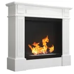 BIOHEAT WERONA WHITE pastatomas biožidinys su apdaila