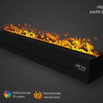 AFIRE ORIGINAL AWPR 80-200 įmontuojamas elektrinis vandens garų židinys