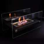 BIOHEAT VULCANO BLACK pastatomas stalinis biožidinys