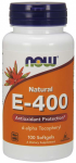 Now Foods Vitamin E-400 d-alpha Tocopheryl 100 softgels