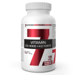 7Nutrition Vitamin D3 4000 + K2 Forte 120 softgels