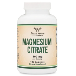 Double Wood Supplements Magnesium Citrate 180 caps