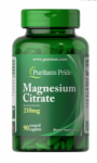 Puritan's Pride Magnesium Citrate 210 mg 90 caplets