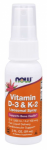 Now Foods Vitamin D-3 & K-2 Liposomal Spray 59 ml
