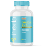 HERB Omega 3 D3+K2 90 softgels