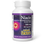 Natural Factors Niacin 500 mg 90 caps