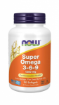 Now Foods Super Omega 3-6-9 1200 mg 90 softgels