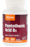 Jarrow Formulas Pantothenic Acid B5 500 mg 100 vcaps