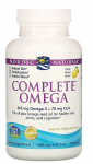 Nordic Naturals Complete Omega 1000 mg Lemon 120 softgels