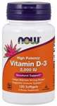 Now Foods Vitamin D-3 2000 IU 120 softgels