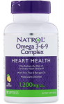 Natrol Omega 3-6-9 Complex 1200 mg 90 softgels