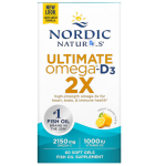 Nordic Naturals Ultimate Omega 2X with Vitamin D3 60 softgels