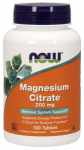 Now Foods Magnesium Citrate 200 mg 100 tab