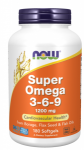 Now Foods Super Omega 3-6-9 1200 mg 180 softgels