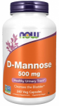 Now Foods D-Mannose 500 mg 240 vcaps