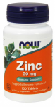 Now Foods Zinc 50 mg 100 tab