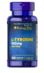 Puritan's Pride L-Tyrosine 500 mg 100 caps