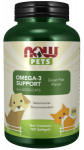 Now Foods Omega-3 Support for Dogs & Cats 180 softgels
