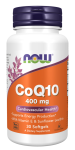 Now Foods Coenzyme Q10 400 mg 30 softgels
