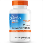Doctor's Best Trans-Resveratrol 600 mg 60 vcaps
