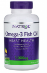 Natrol Omega-3 Fish Oil 1000 mg Lemon 150 softgels