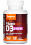 Jarrow Formulas Vitamin D3 125 mcg 5000 iu 100 softgels