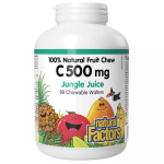 Natural Factors Vitamin C 500 mg 100% Natural Fruit Chew 90 chewables