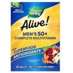 Nature's Way Alive! Men's 50+ Complete Multivitamin 50 tab