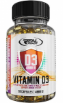 Real Pharm Vitamin D3 4000 iu 60 softgels