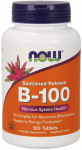 Now Foods Vitamin B-100 Sustained Release 100 tab