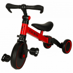 Dviratis triratukas balansinis 3in1 raudonas, Trike