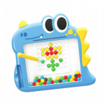 Magnetinis žaidimas su užduočių kortelėmis MagPad Dinozauras