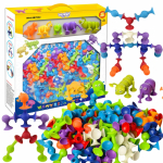 Konstruktorius silikoniniai lip&scaron;niukai 77 vnt Woopie