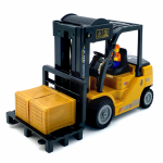 Elektrinis žaislinis krautuvas skleidžia garsus, &scaron;viesas