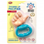 Žaislas kūdikiui Kramtukas, žindukas, bar&scaron;kutis Ranka Super, Brain Builders