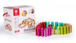 Medinės kaladėlės Me&scaron;kiukų domino trasa Classic World